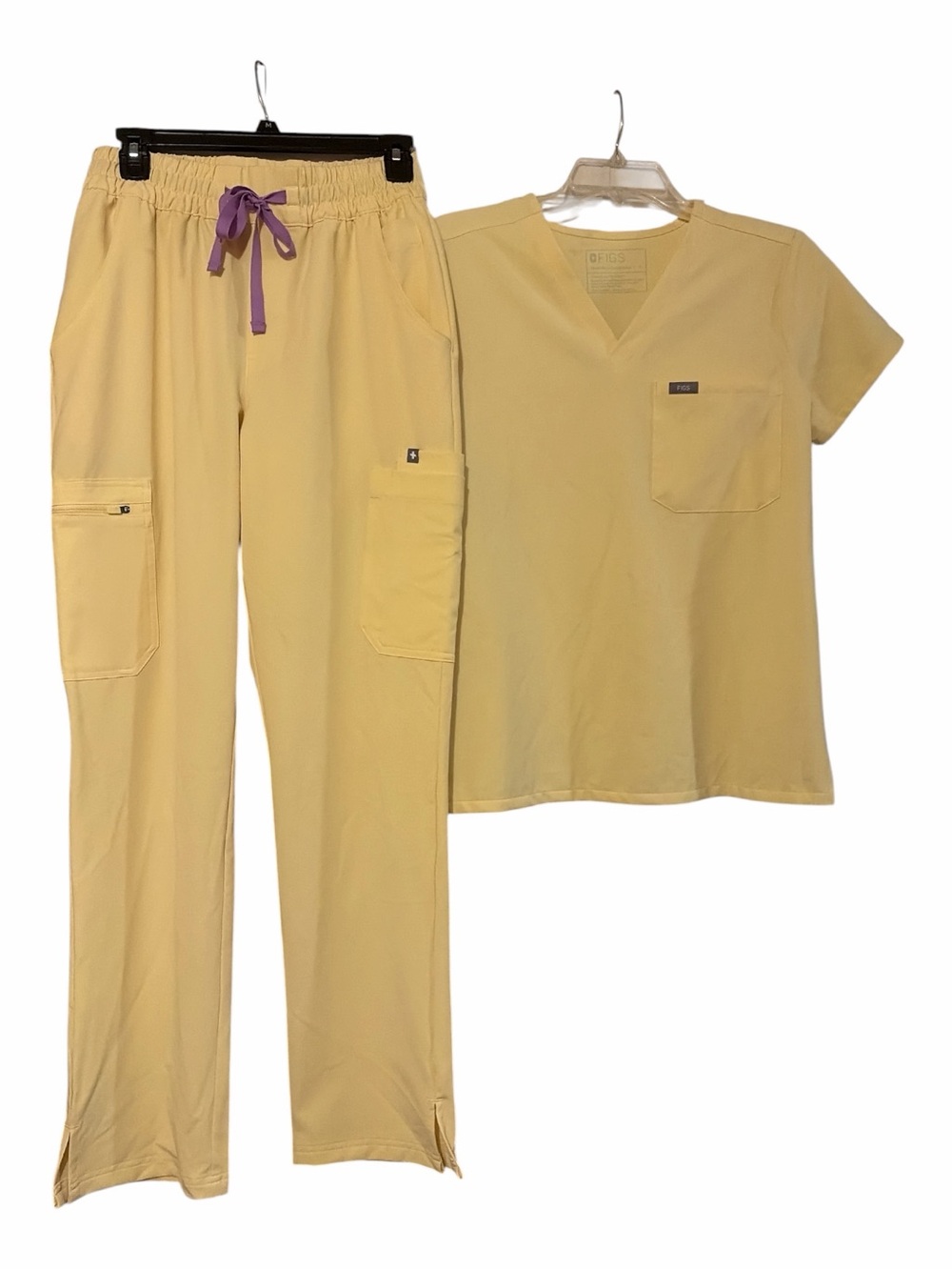 🧈 Figs Butter Yellow scrub SET